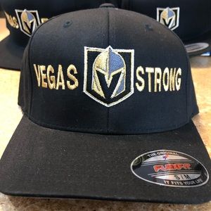 Vegas Golden Knights (VGK) Vegas Strong  Flexfit Hat